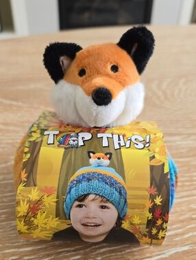 Top This Fox Knitted Beanie Kit NWT